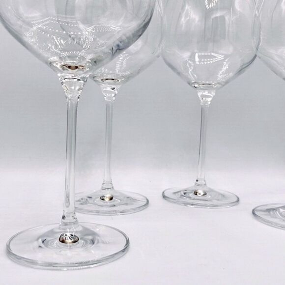 Krosno Harmony Clear Crystalline Wine Gin Tonic Balloon Drinking Glass Set of 4 - Picture 12 of 16